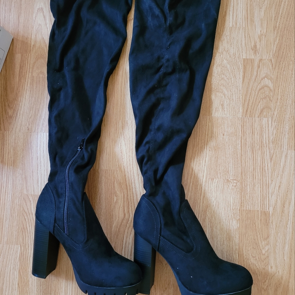 Thigh high boots